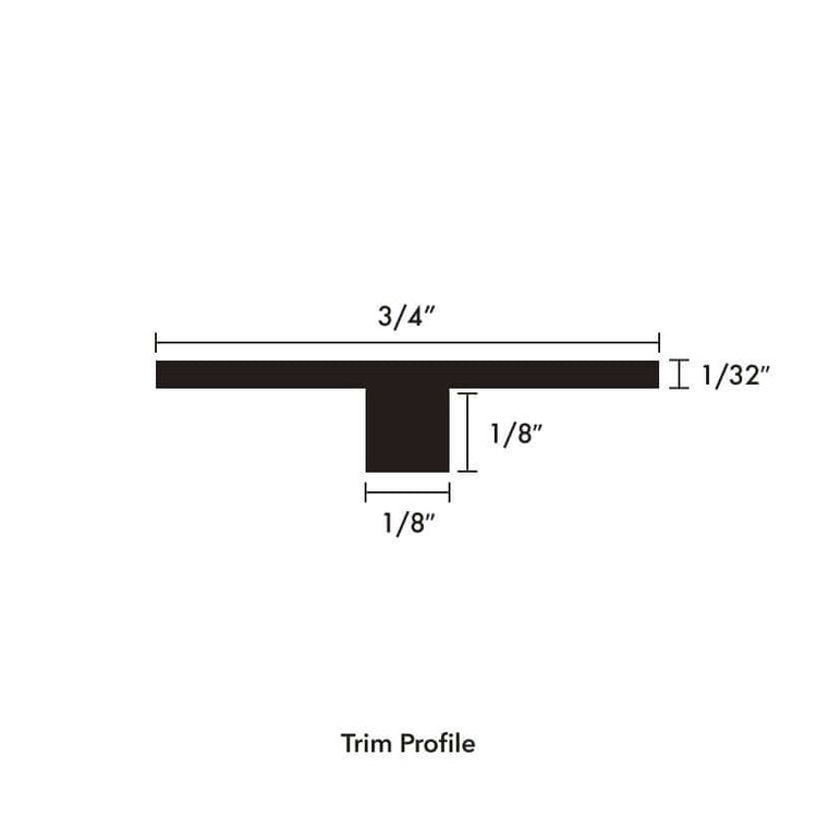 T-Shape Trim - #MACA#