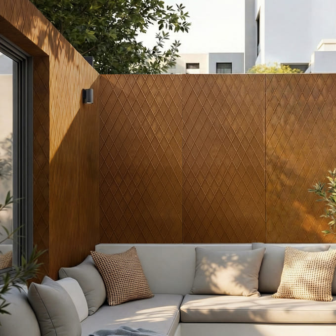 Diamond Rust-Look Stone Veneer