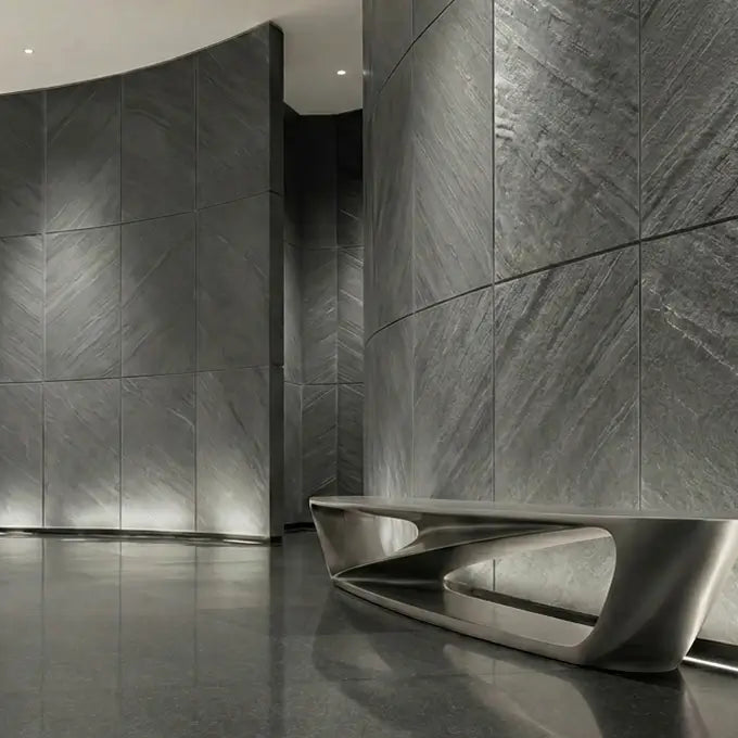 Mantra Fireplace Wall