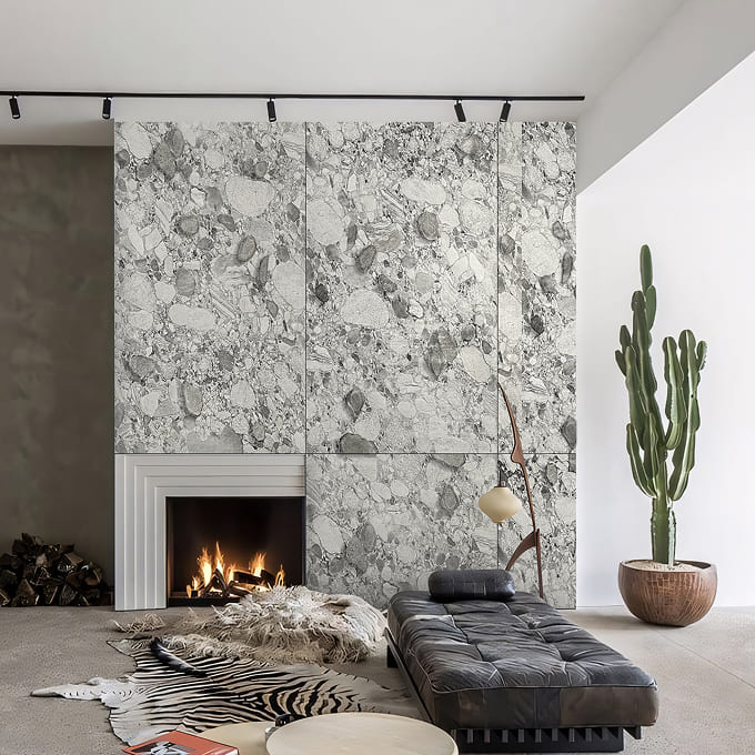 Vinita Marble Stone Veneer Panels | 2x4 and 4x8 Sizes | STONOVIA